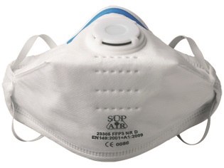 MASQUE FFP3 PLIABLE AVEC VALVE BOITE DE 20 - DRAGER